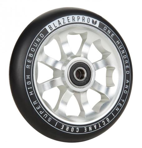 Blazer Pro Scooter Wheel Octane 110mm With Abec 9 Silver